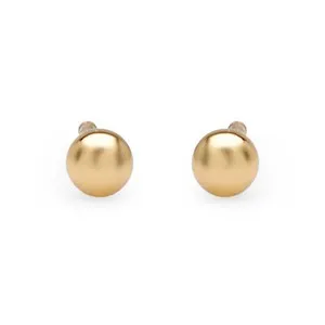 Authentic Celestial Radiance: 14K Gold-Plated Sacred Studs
