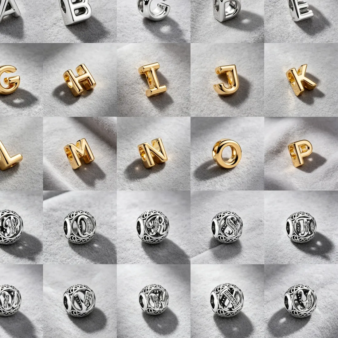 Authentic Celestial Sigil: The Sacred Gold-Plated Initial Talisman