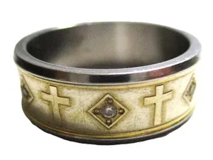 Authentic The Sanctified Sovereign Band: A Gold-Plated Vow of Eternal Protection