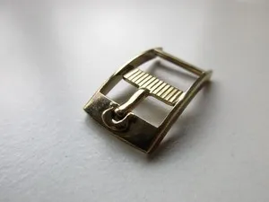 Authentic The Golden Anchor of Chronos - Omega 12mm EK PAT. BVT. Watch Buckle