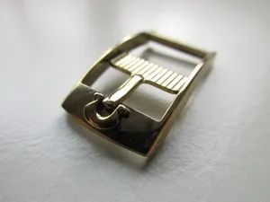 Authentic Omega 12 MM EK PAT. BVT. watch buckle gold plated - vintage model for short band