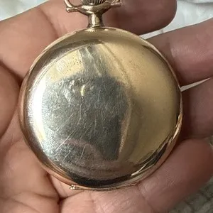 Authentic The Golden Epoch Pocket Watch of Thomas Russell and Son