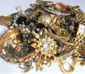 Authentic The Alchemist's Hoard: 882 Grams of Vintage Gold-Plated Relics