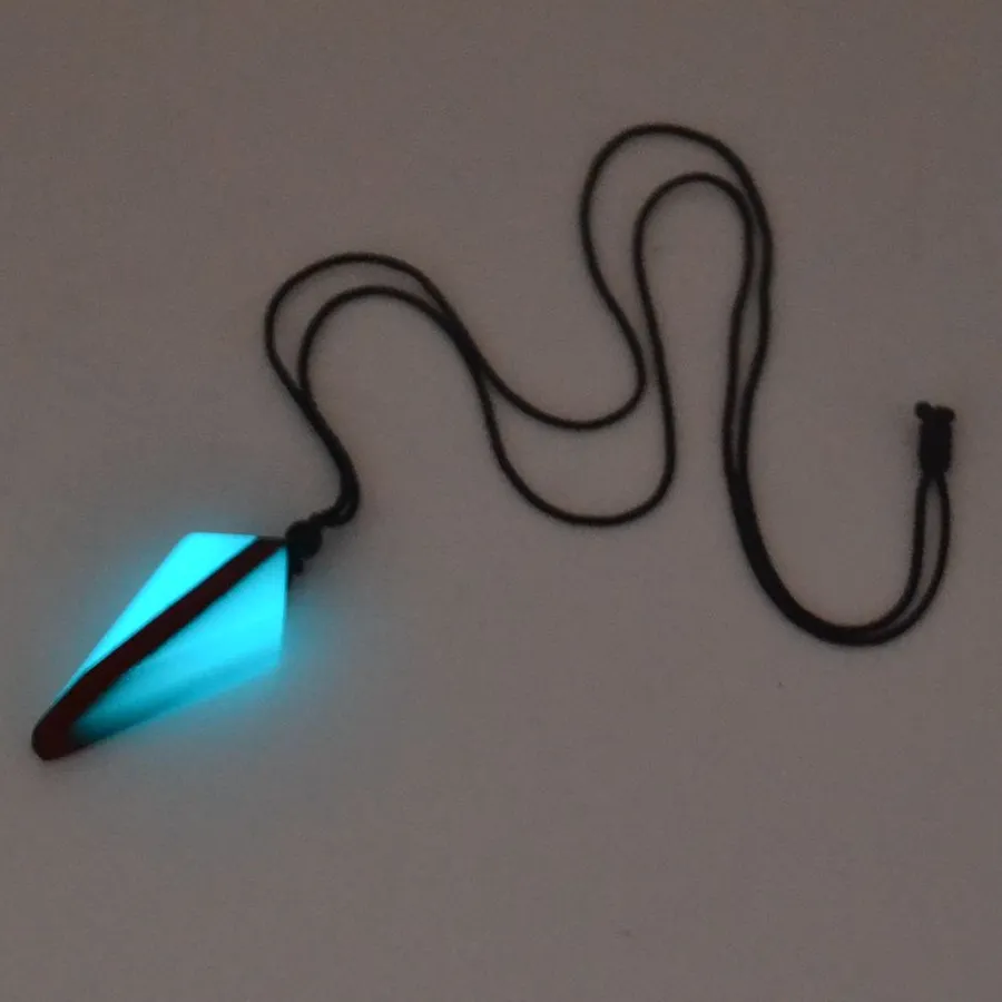 Authentic Luminous Forest Heart Amulet