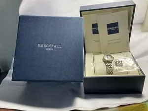 Authentic Raymond Weil Tango Watch Women 22mm MOP Dial Gold Plated Diamond Bezel
