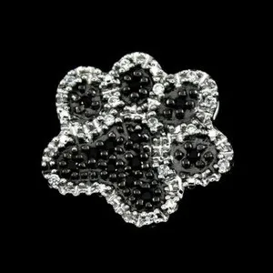 Authentic The Faithful Guardian: 18K White Gold Paw Amulet