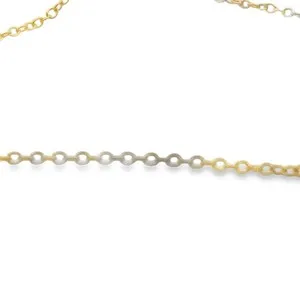 Authentic The Infinite Golden Conduit: 1.8mm Sacred Link Chain