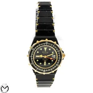 Authentic Bulova Superior 2000 Quartz Watch Gold Plated Women 44VV22