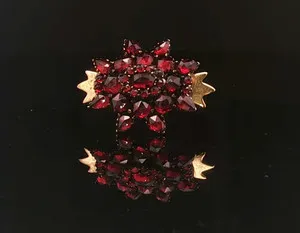 Authentic The Gilded Prism of Ancestral Grace Brooch