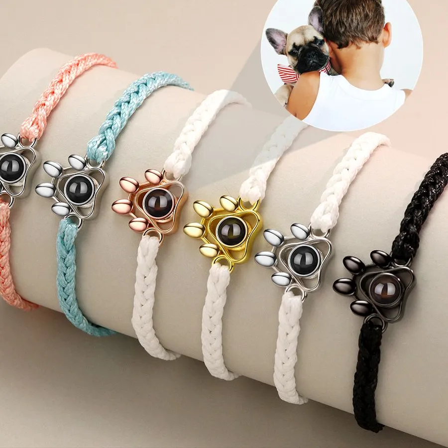 Authentic Whispers of the Soul: The Everlasting Bond Projection Bracelet