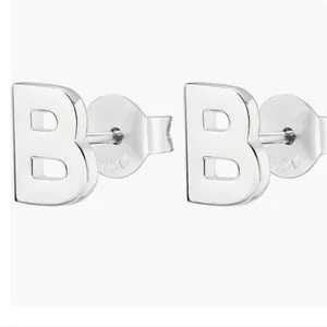 Authentic The Sigil of Beginnings: Sterling Silver 'B' Earring