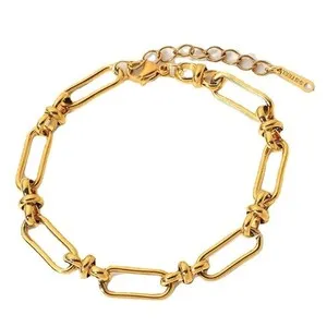 Authentic Sacred Crossroads: 18K Gold Plated Chain of Protection