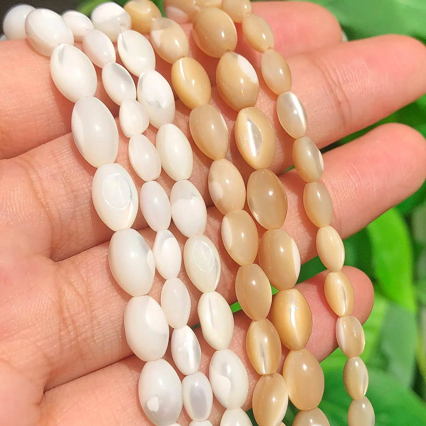 Authentic Celestial Pearl Whispers: Lunar-Kissed Spacer Beads
