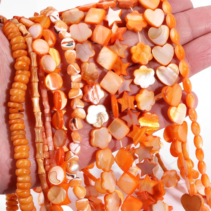 Authentic Luminous Sun-Kissed Mother of Pearl Sacred Charms