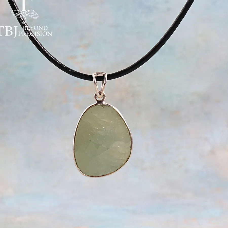 Authentic The Celestial Sapphire: Hand-Forged Sterling Talisman of Inner Vision