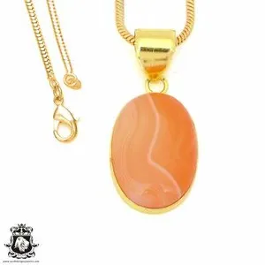 Authentic The Golden Horizon Lake Superior Agate Talisman
