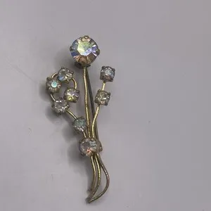 Authentic Golden Bloom of the Rhinestone Constellation