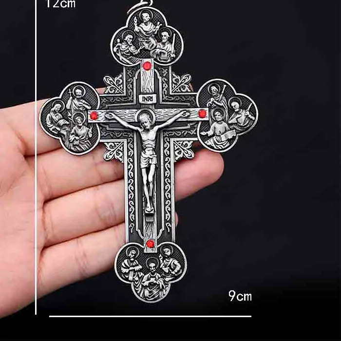 Authentic The Sanctuary of Saint Benedict Radiant Crucifix Pendant