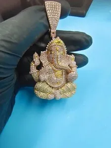Authentic Ganesh's Golden Embrace: The Remover of Obstacles Amulet