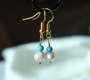 Authentic Celestial Waters: Turquoise and Pearl Sacred Adornments