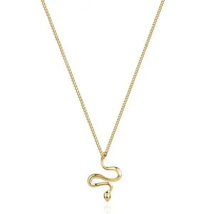 Authentic Enchanted Serpent Gold‑Plated Necklace – Divine Wisdom for the Wearer