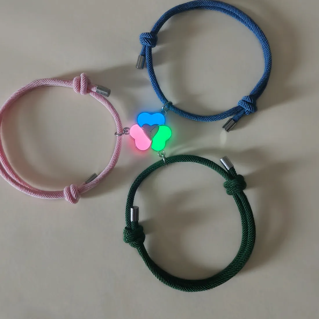 Authentic The Luminescent Clover Covenant: A Triad of Shared Fortune