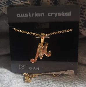 Authentic The Gilded Sigil of the Awakened N - Austrian Crystal Pendant