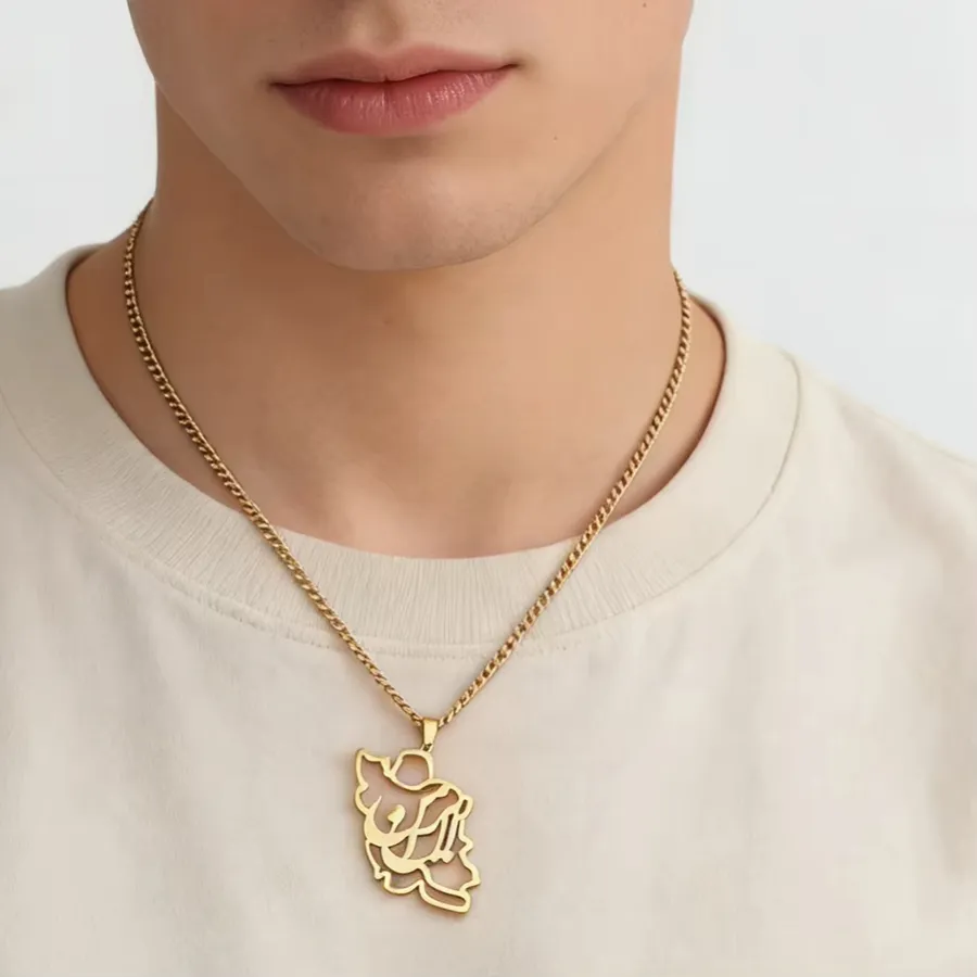 Authentic The Eternal Heart of Persia: Sacred Geography Amulet