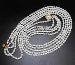 Authentic Radiant Luminesce Multi-Row Pearl Talisman