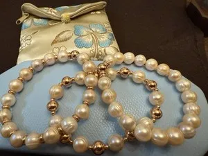 Authentic The Celestial Trio: Honora Luminescent Pearl Talismans
