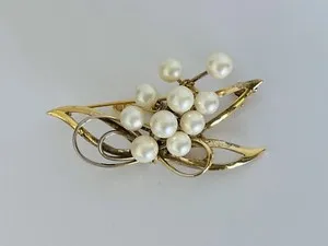 Authentic The Gilded Luminescence Brooch of Timeless Elegance