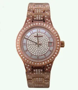 Authentic The Ethereal Chronos: Rose-Gilded Diamond Timekeeper