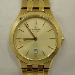 Authentic The Gilded Chronos: Swiss Precision in 5-Micron Gold