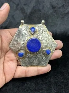 Authentic Guardian of the Soul: Ancient Wisdom in Gold and Lapis