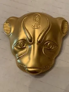 Authentic The Solar Radiance of Sekhmet: Gilded Lioness Talisman