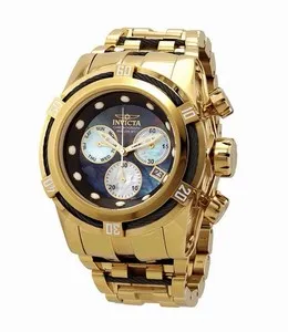 Authentic The Invicta Bolt Zeus Gold-Plated Chronograph: A Vanguard of Time and Solar Radiance