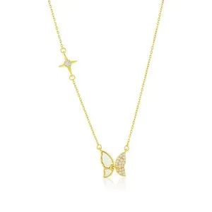 Authentic The Enchanted Butterfly's Embrace A Talisman Of Transformation