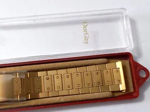 Authentic The Eternal Embrace A Timeless Gold- Plated Watch Bracelet