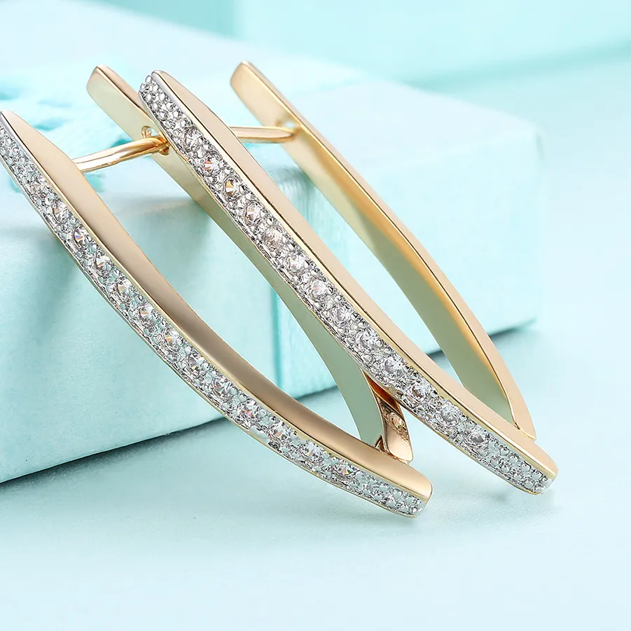 Authentic Celestial Radiance Golden Filigree Earrings