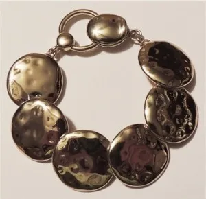 Authentic The Gilded Orbit: Hammered Gold Magnetic Talisman