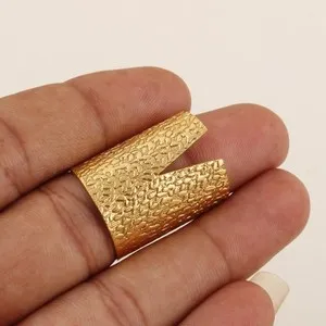 Authentic The Veiled Lotus Gold-Plated Ring