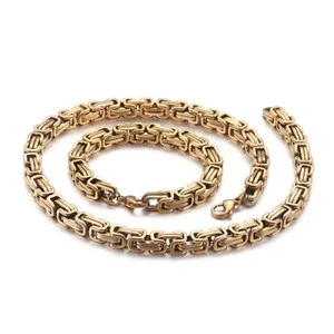 Authentic The Gilded Byzantine Chain of Eternal Flow