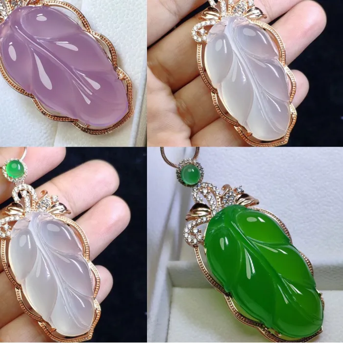 Authentic The Celestial Veil: Radiant Chalcedony and Sacred Gold Amulet