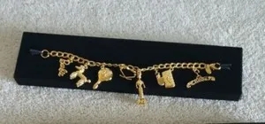 Authentic The Gilded Nostalgia Special Edition Barbie Talismanic Charm Bracelet