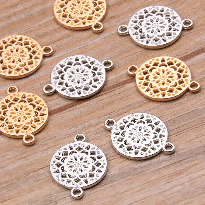 Authentic The Blossoming Mandala Two-Tone Talismanic Connectors