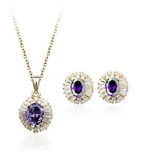 Authentic Aura of the Twilight Rose: Crystal and CZ Talisman Set