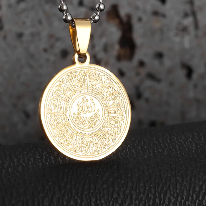 Authentic The Celestial Calligraphy: Sacred Divine Remembrance Pendant