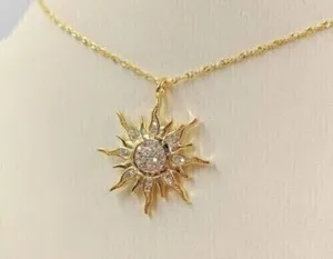 Authentic Radiant Solstice Pear-Cut Solar Amulet