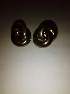 Authentic Celestial Interlock Gold-Plated Sacred Geometry Earrings