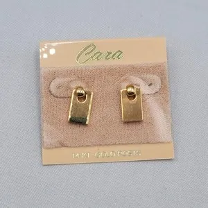 Authentic The Golden Cara Retrospective Drop Earrings
